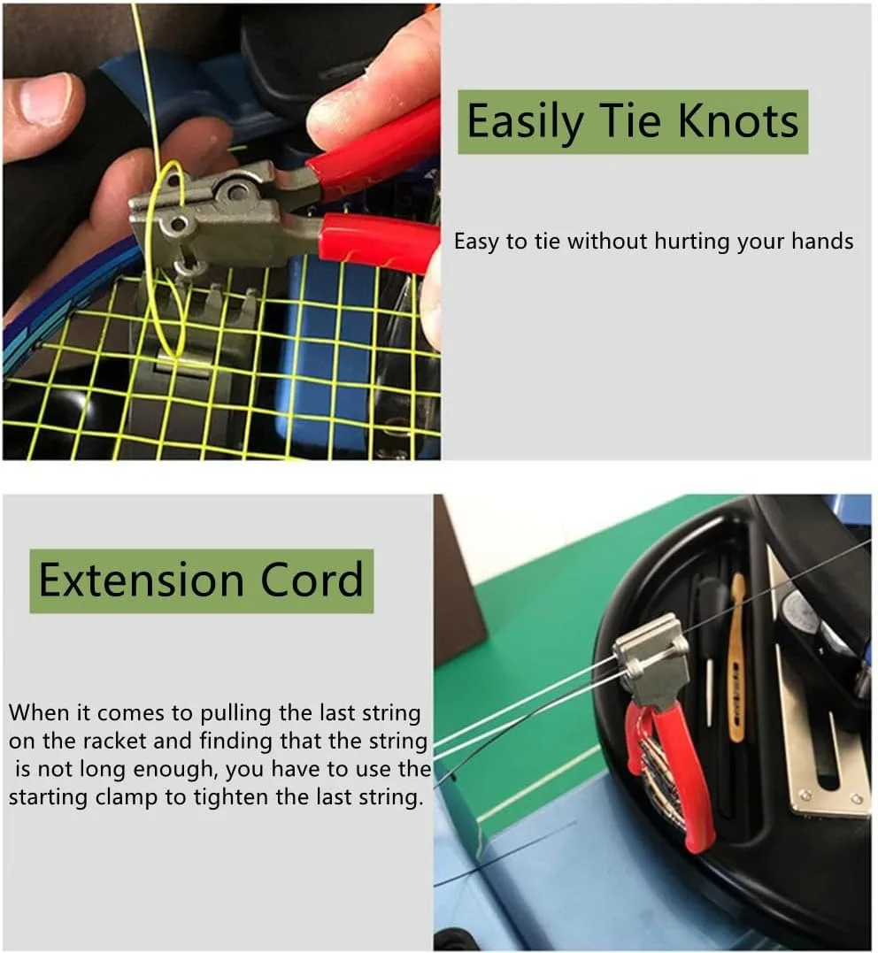Starting Clamp Alloy Stringing Tool for Badminton Tennis Racquet Accessories
