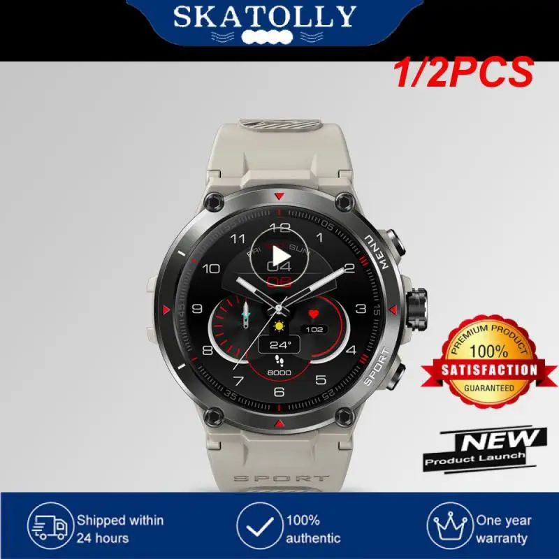 

1/2PCS [The New 2022] Stratos 2 GPS Smart Watch AMOLED Display 24h Health Monitor 5 ATM Long Battery Life Smartwatch for