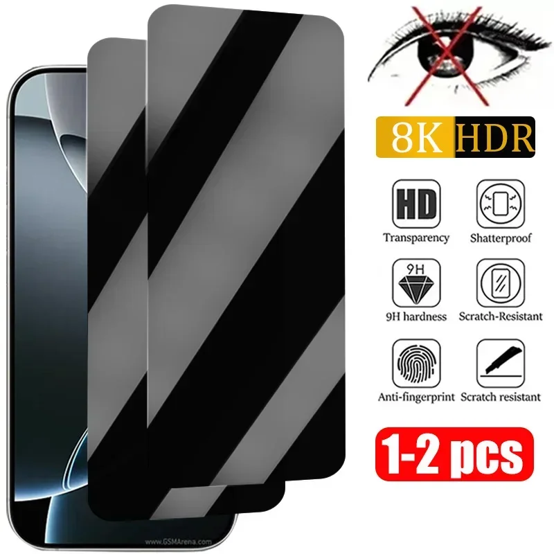 Anti-Spy Privacy Screen Protector, 1-2 Pack