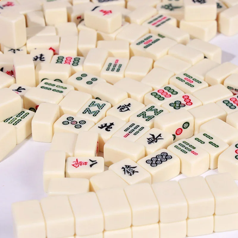 24/26/30 ミリメートルミニ麻雀ボードゲームポータブルトラベルセット