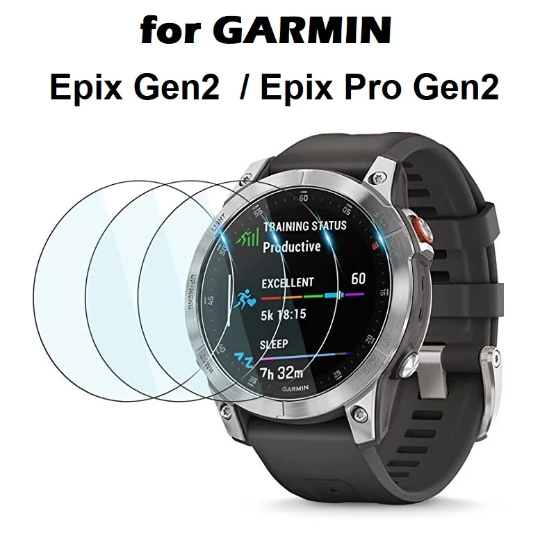 

5PCS Smart Watch Screen Protector for Garmin Epix Pro Gen2 51mm 47mm Tempered Glass Anti Scratch Protective Film Epix Gen 2