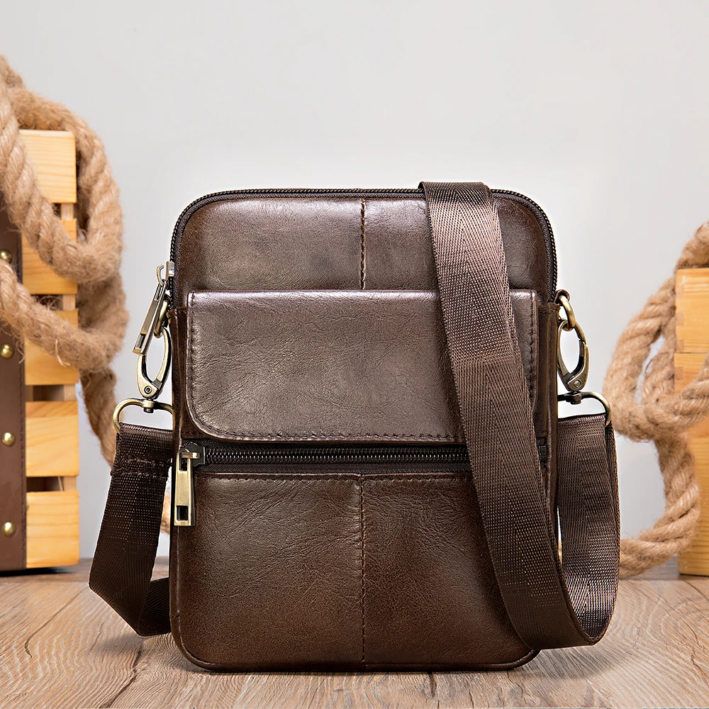 WESTAL Leather Crossbody Small Shoulder Bag main image 0