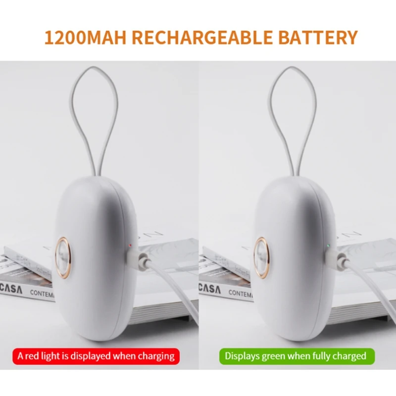 Alarm Clock Vibrating Alarm Clock For Heavy Sleepers Hearing Impaired Deaf Teens, Charge Operated For Travel Or Home Use 6