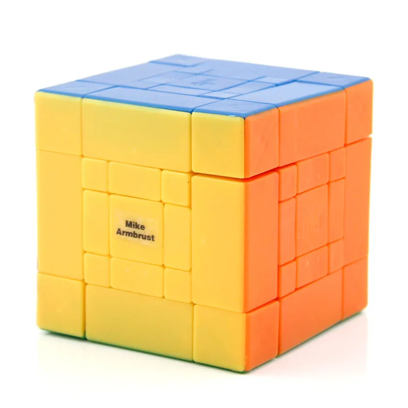 MF8 Son-Mum Double Deck Mixup Super 3x3x3 Magic Cube Mother and Son Dual Multiple Professional Speed Puzzle Educational Toys