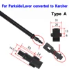 ROUE for Karcher Parkside High Pressure Washer Nozzle Adapter for Converting between Karcher Lavor Parkside CarWasher Accessory 2