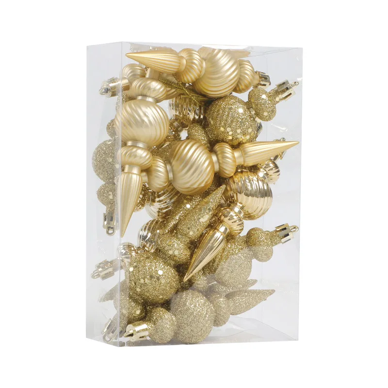 16Pcs/box Christmas Balls Christmas Tree Ornaments Ball Xmas Hanging Tree Party Decoration 2026 New Year Navidad Gifts Accessory