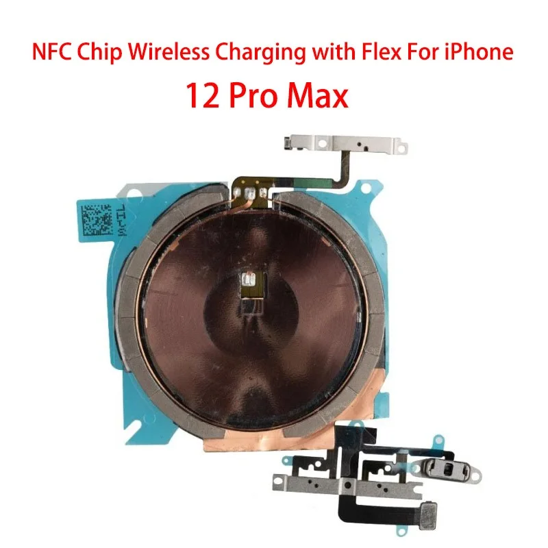 Kit Bobina Di Ricarica Wireless NFC + Flex Volume E Alimentazione Per IPhone 14 Pro
