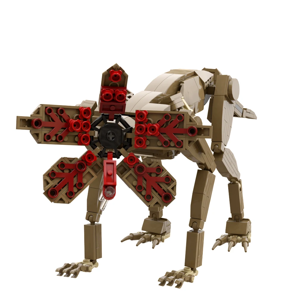 thumbnail image 1 of MOC Eleven Brickheadz Demodog Monster Kit de bloques de construcción para Strangers Things Pizza Van Truck Bricks Juguetes para niños Regalo para niños, 1 of 5