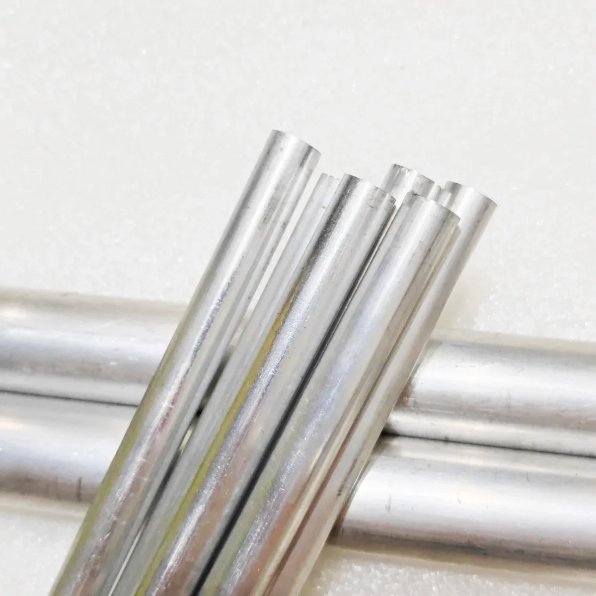 2PCS 6063 알루미늄 튜브 알루미늄 파이프 OD9-14mm ID2-13mm 직선 중공 원형 파이프 배관 Diy 도구 금속