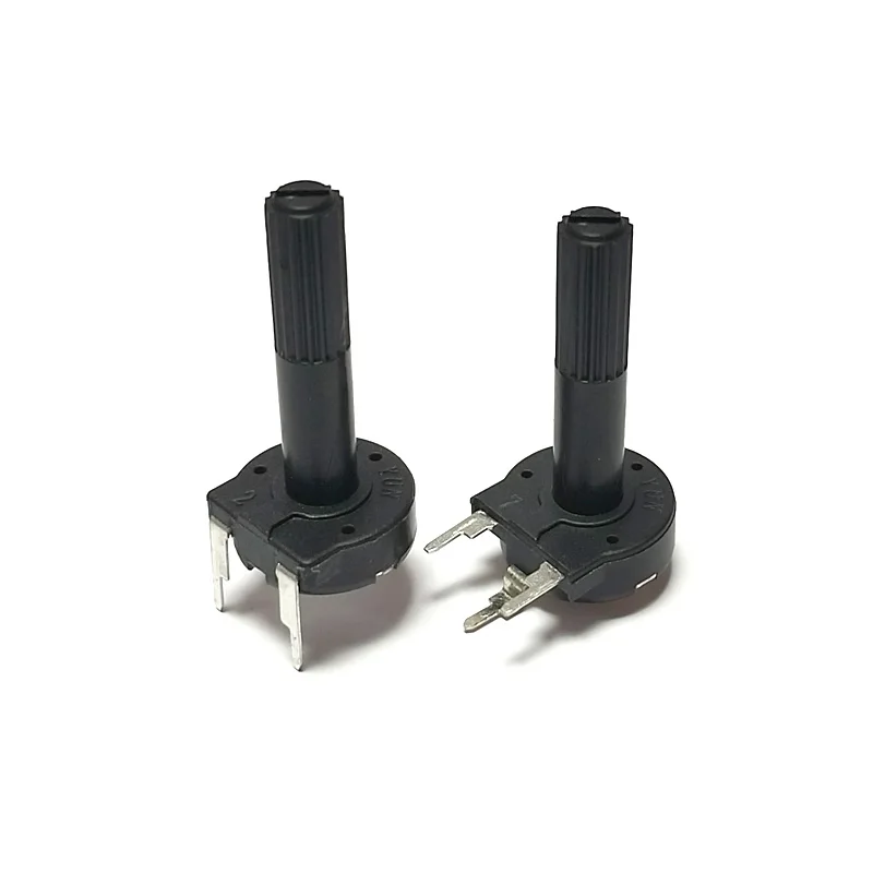 PT15 Fine Adjustment Potentiometer Rotary Handle 25MM Adjusting Rod Diameter 6MM Adjustable Resistance Handle 10PCS adjustable resistor potentiometer knobs electronic components