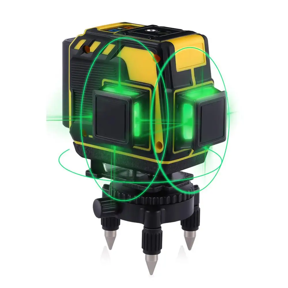 Laser Level Protective Glasses 3D 8 Lines 12 Lines Vertical And Horizontal Lasers Glass Protective Cover Accessories