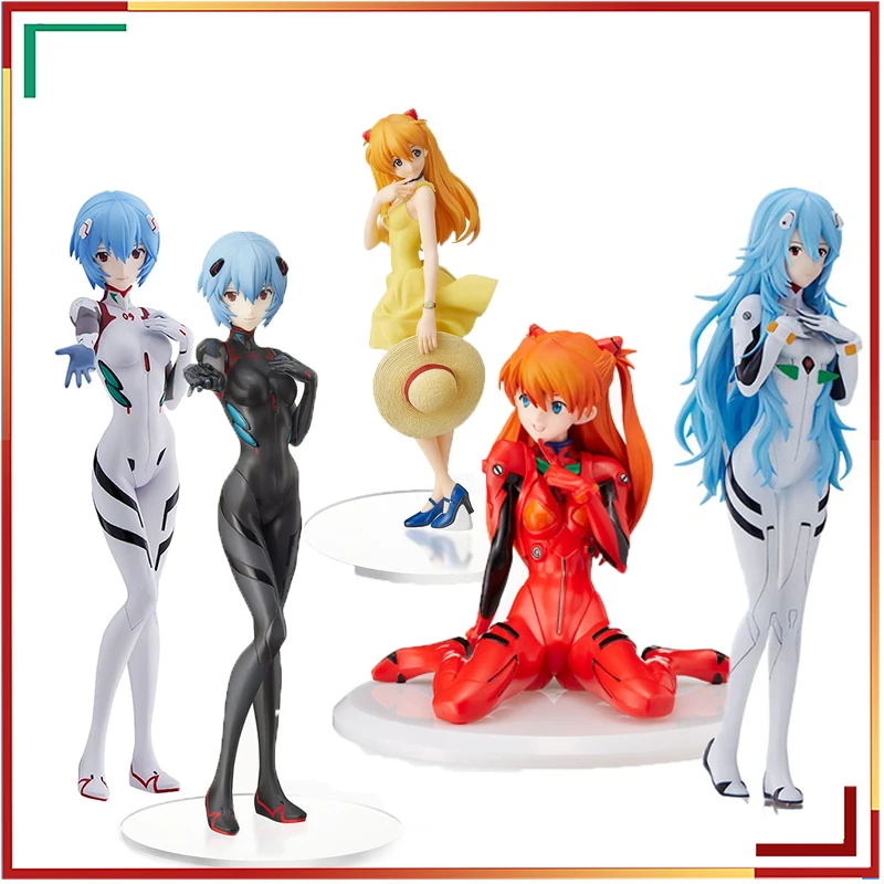 

NEON GENESIS EVANGELION Anime Figure Ayanami Rei Action Figure Asuka Langley Soryu Toys for Kid Gift Collectible Model Ornaments