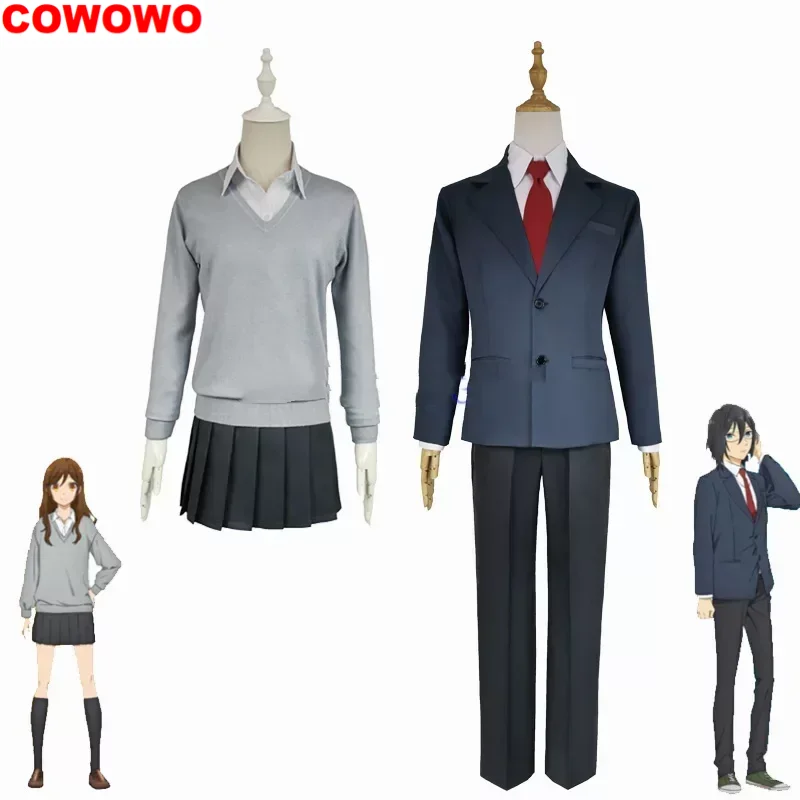 

Anime Hori san to Miyamura kun Horimiya Miyamura Izumi Hori Kyoko Cosplay Costume High School Uniform Party Outfits Custom Made