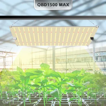 LED 성장 조명, 실내 온실 텐트 식물 램프, 무단 조광기, 채소 + 블루밍, 1500W 풀 스펙트럼, 높은 PPFD 4x 4FT 커버리지 상품 이미지