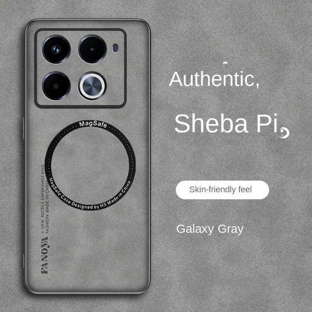 For Infinix Note 40 Pro Case Soft Pu Skin With Magnetic Protective Back Cover Case For.jpg