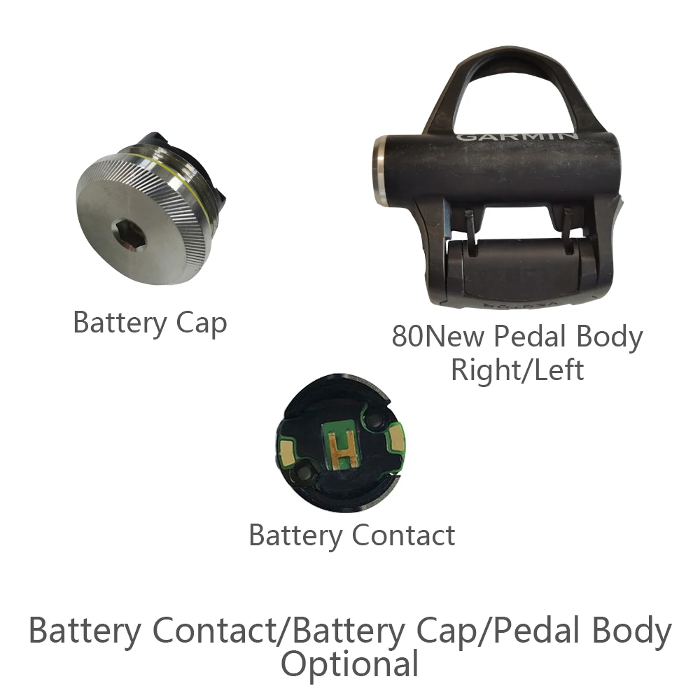 

Replacement Part For GARMIN Vector 3 3S Battery Contact or Battery Cap or Pedal Body Bicycle Pedal Repair