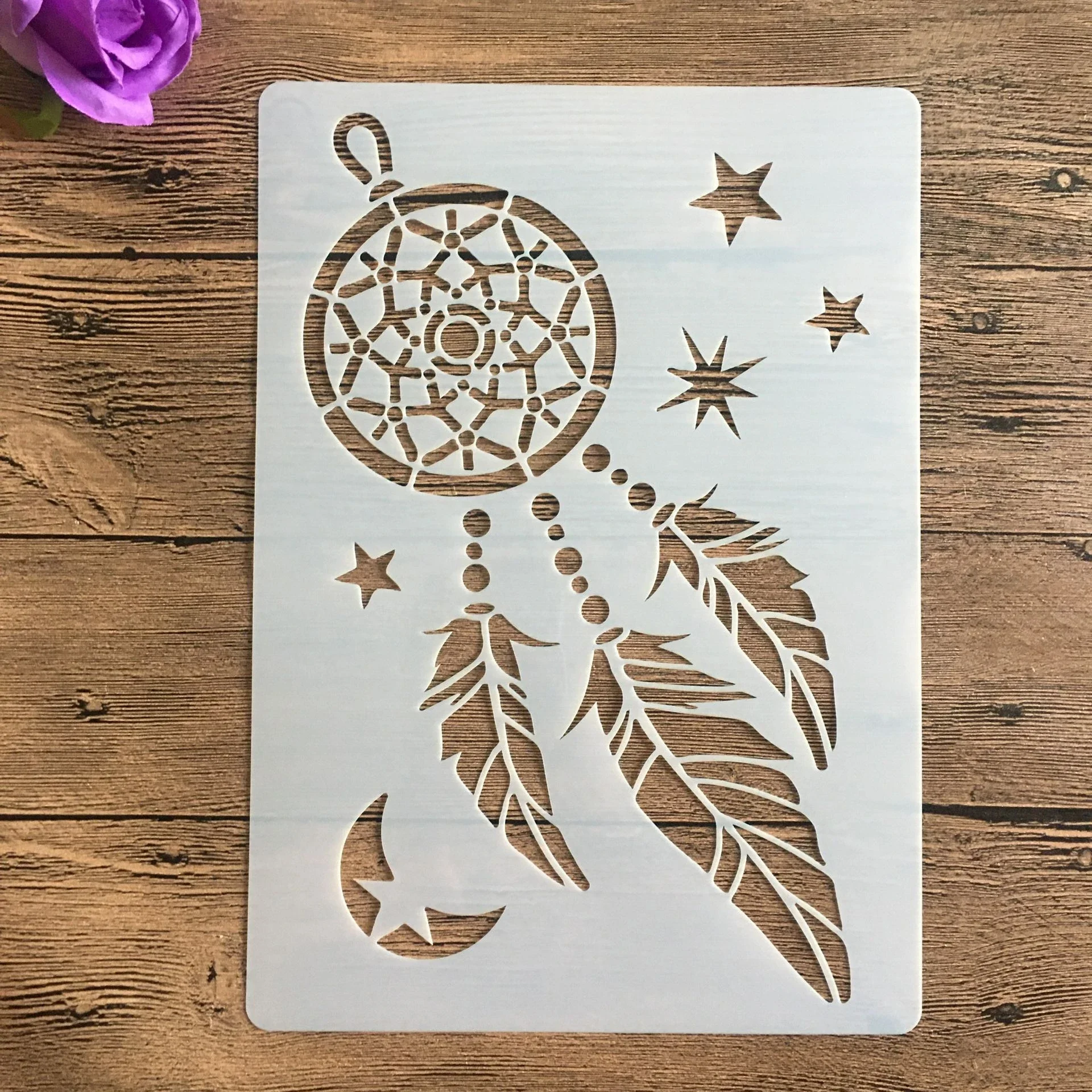 

Ветряные колокольчики размера A4, настенная фотография, фотоальбом, декоративное тиснение, бумажные трафареты для рукоделия, скрапбукинг