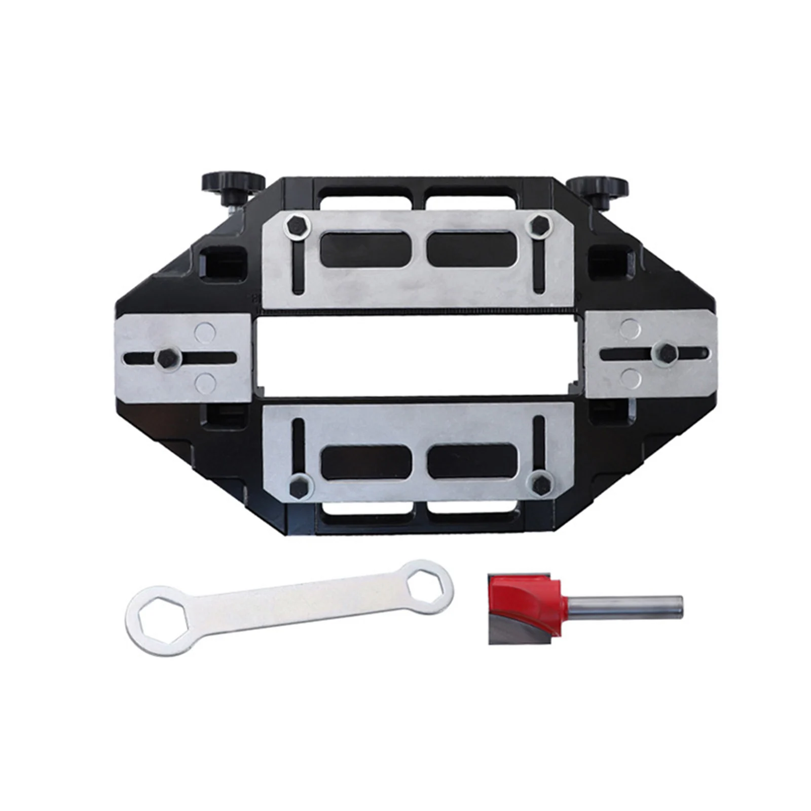 Hinge Installation Puncher Wooden Door Hinge Slotting Locator Trimming Knife Slotting Machine Fixing Woodworking Tools
