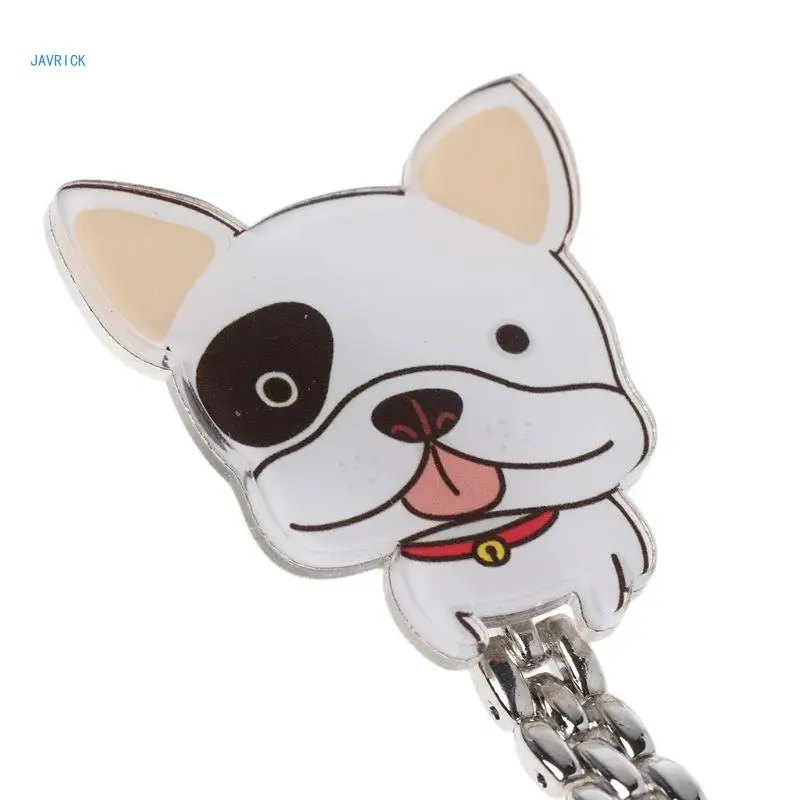 

New Nurse Watch Puppy Cartoon Hang Clip Medical Women Lady Watches P