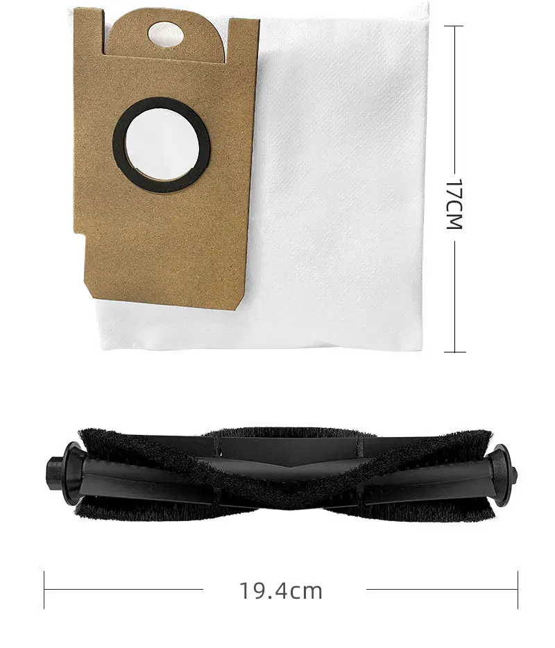 XiaoMi Mijia Lydsto R1 Main Brush HEPA Filter Side Brush Dust Bag Mop Cloth Accessories Robot Vacuum Cleaner Spare Parts