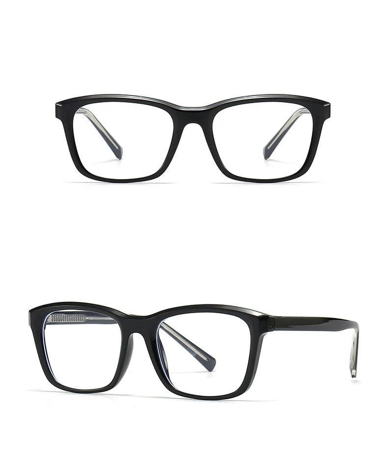 R56841 transparenter Rahmen Lesebrillen Frauen Retro bunte Brille Männer ovale presbyopische Brille diopt risch 0.5 ~ 3,5 – Detail 11