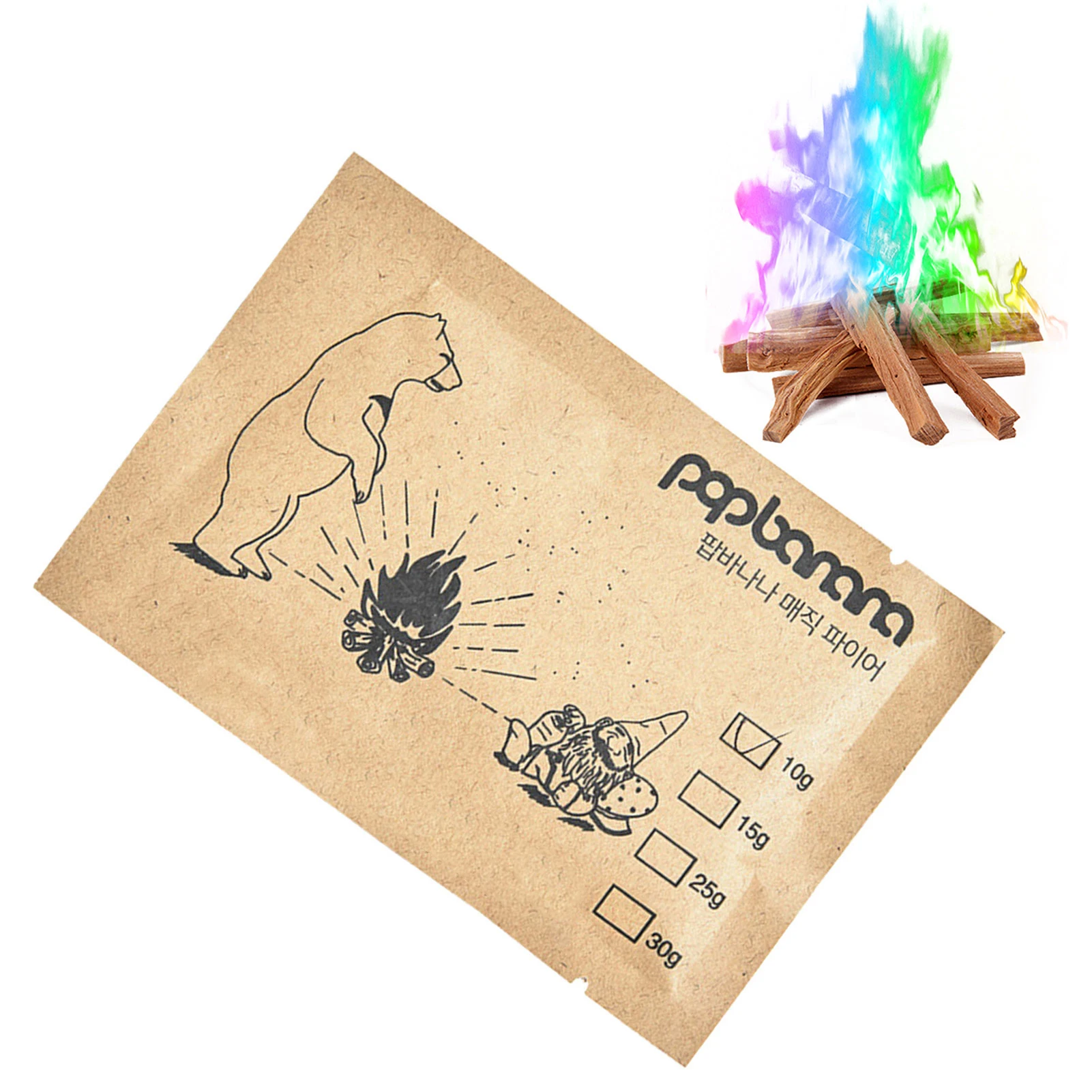 

Magic Tricks Coloured Flames Glow Party Tool Color Toy Birthday Bonfire Sachets Fireplace Pit Party Supplies