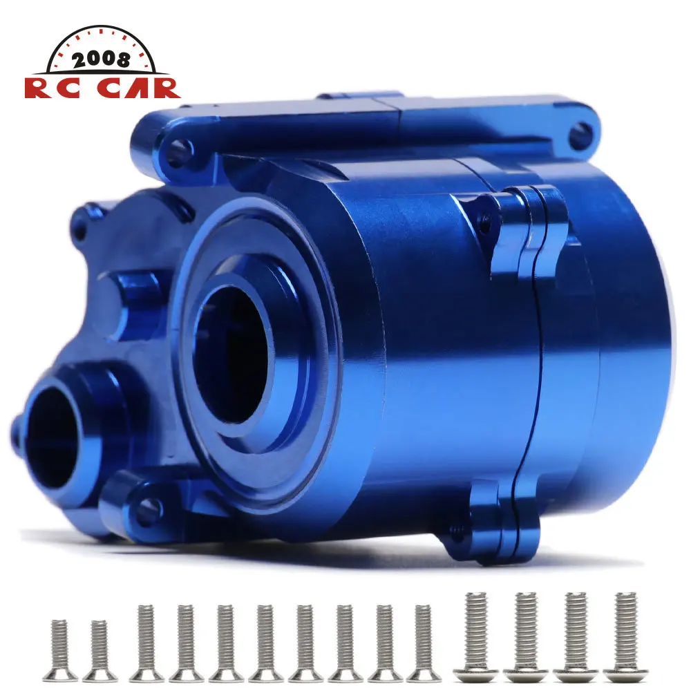 1P Aluminum Alloy Center Transmission Gearbox Case For 1/10 Traxxas E-Revo 2.0 Vxl Replaces Part Of 8691