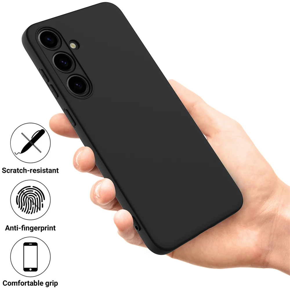 Premium Liquid Silicone Soft Phone Cover - Enhanced Protection & Sleek Design