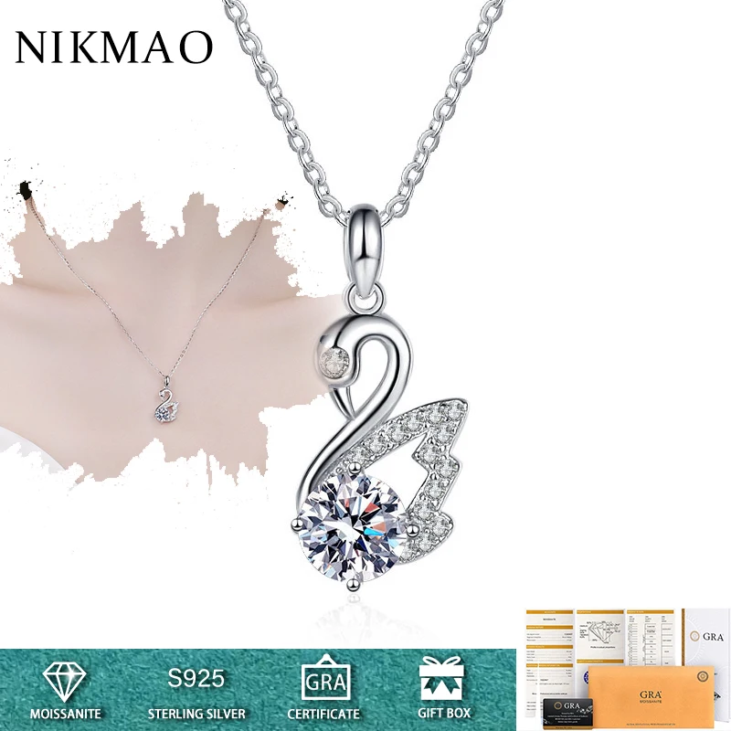 

1cttw VVS1 D цветные бриллиантовые подвески с муассанитом, бриллиантовые подвески для женщин и девушек, серебро 925 пробы, ювелирные изделия, подарок на день Святого Валентина, оптовая продажа