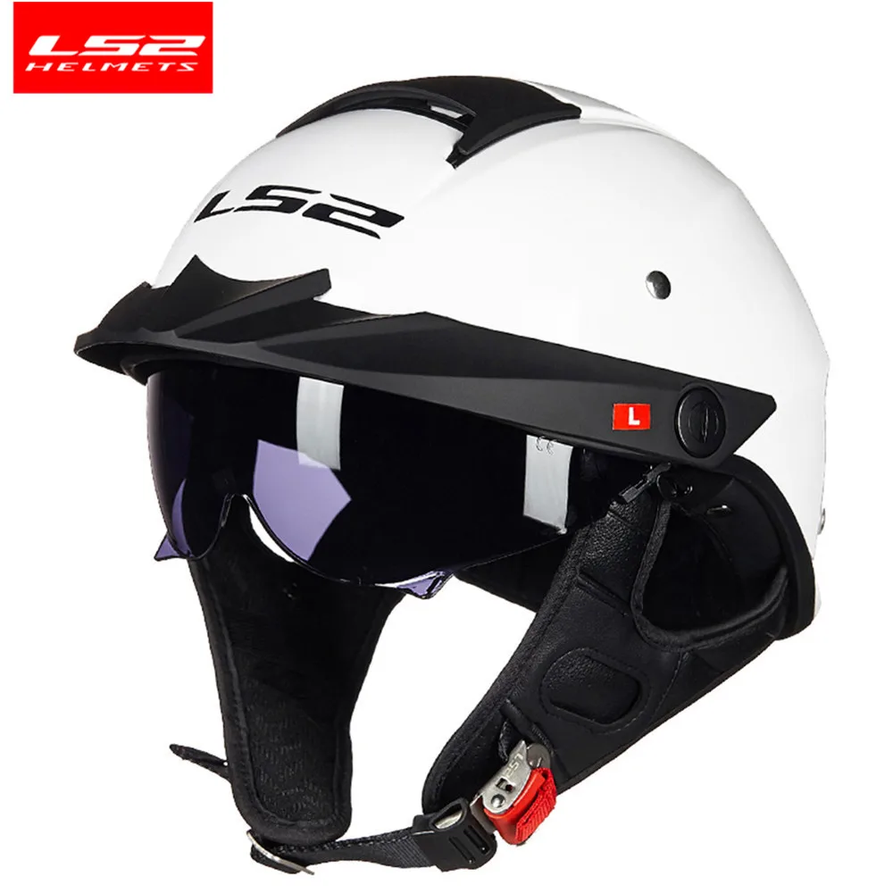 

LS2 Rebellion Vintage Motorcycle Half Helmet Casque Retro Moto Cruiser Kaski Motocyklowe Motociclista Kask