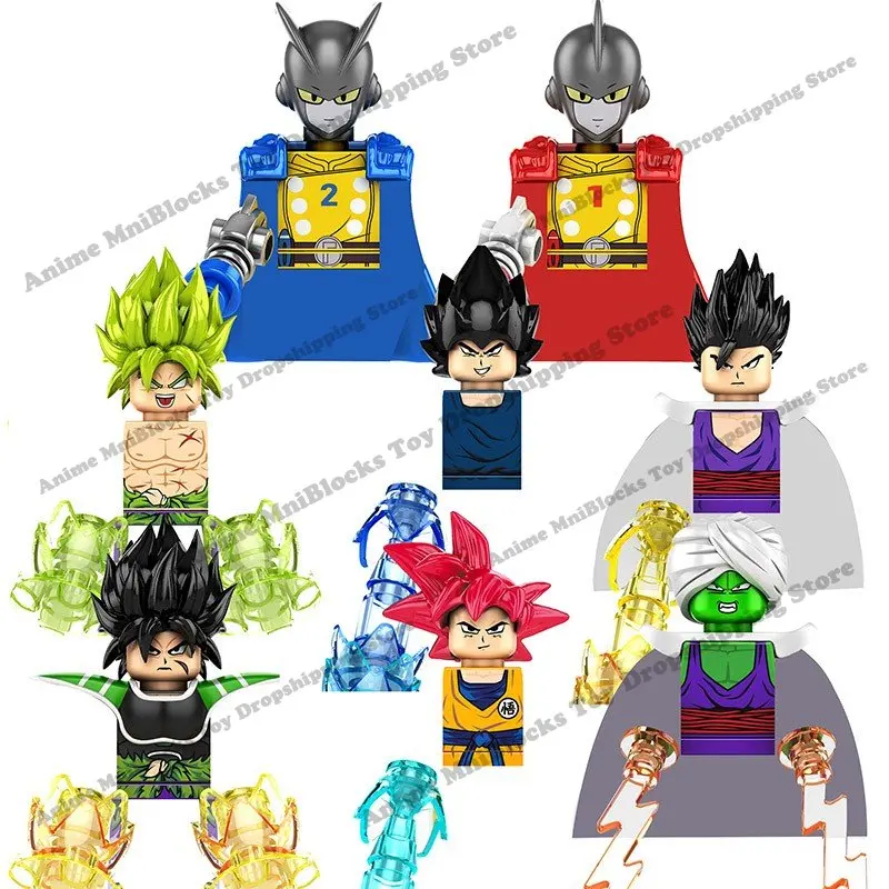 KF6158 mini figurines Dragon Ball Z pour enfants, jeu de briques