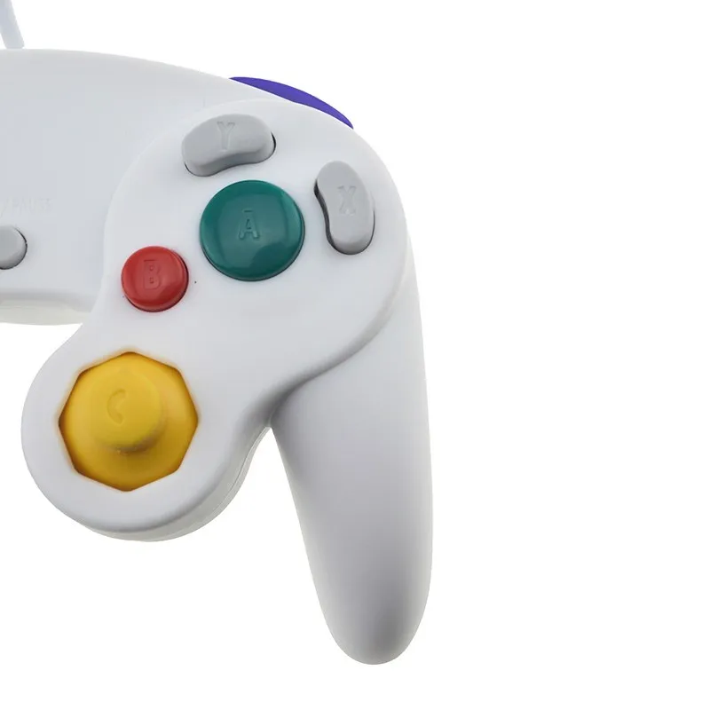 For Gamecube Controller USB Wired Handheld Joystick Compatible Nintend For NGC GC Controle For MAC Computer PC Gamepad