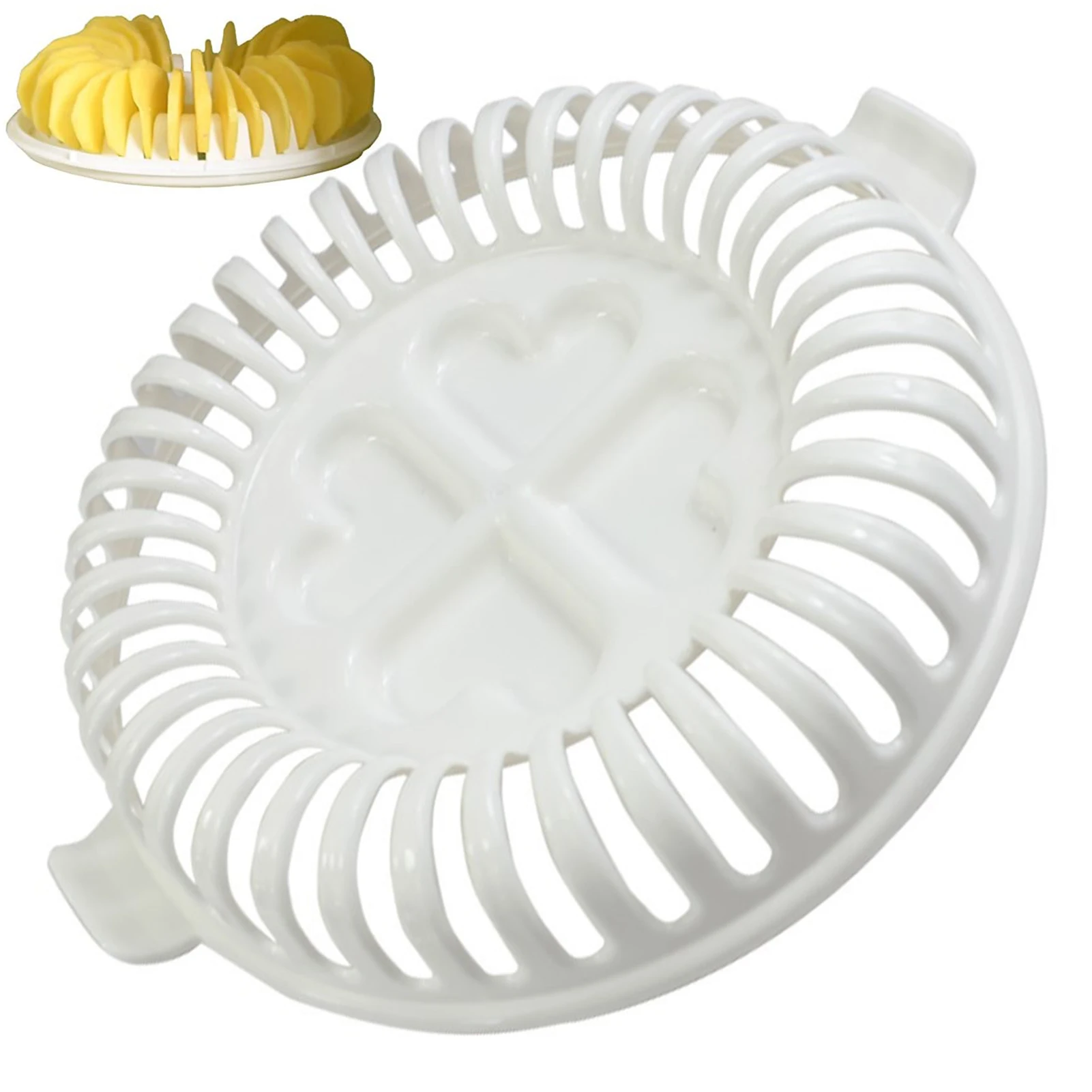 Microwave Oven Kitchen Potato Fruit Crisp Chip Maker Apple Fruit Potato Chip Slicer Snack Maker DIY Kitchen Baking Tray Tool