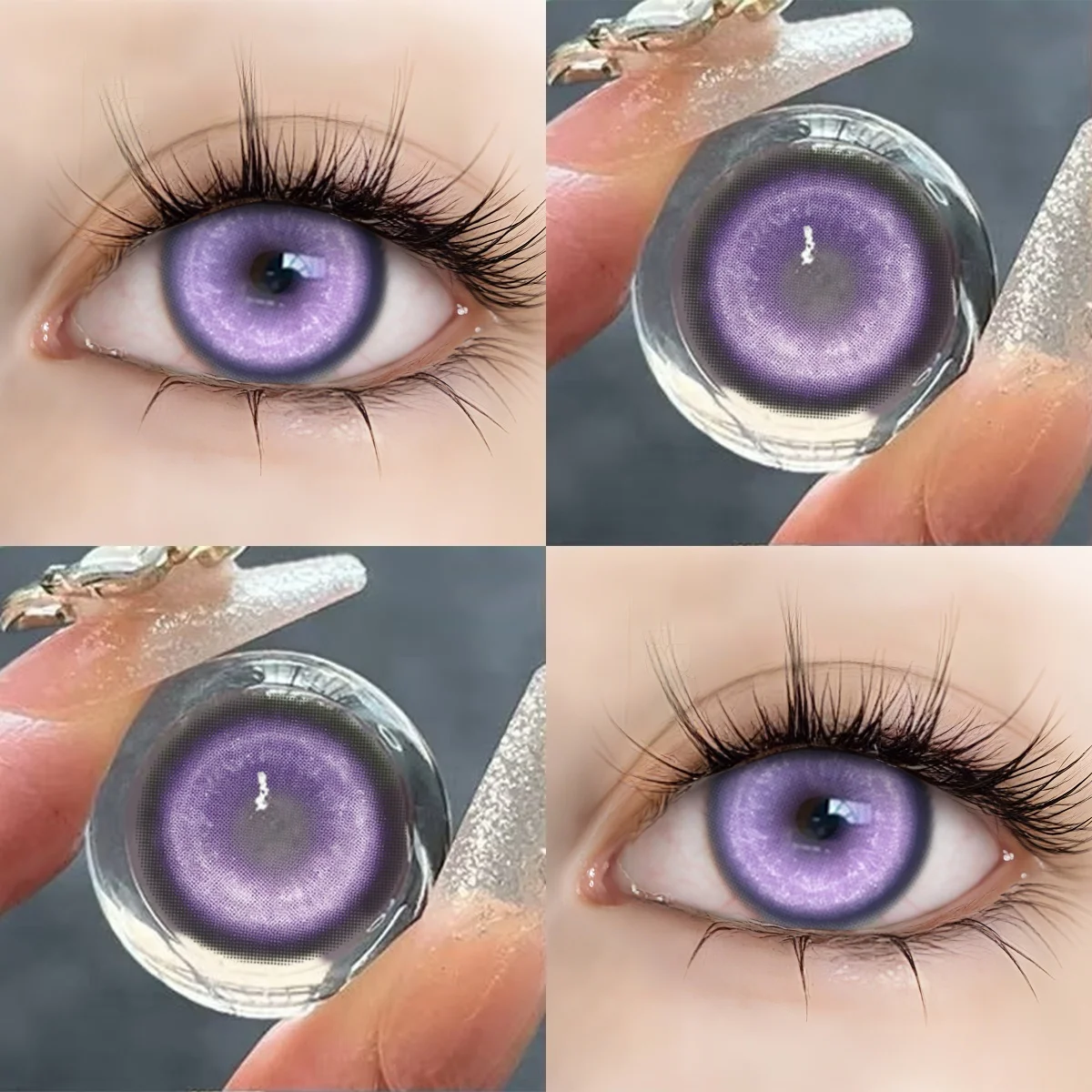 Nebula Blue Cosplay Colored Contact Lenses - Anime & Halloween Edition