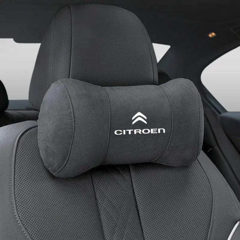 Car Headrest Neck Pillow Auto Seat Pillow For Citroen C1 C2 C3 C4 C5