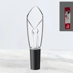 Magic Wine Decanter: Enhanced Aerating Pourer with Portable Filter (Size 1)