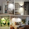 LED Mini Magnetic Wall Lamp Dual Head Touch Control Remote Wireless Portable Night Light 360 Rotatable USB Recharge Ambient Lamp 6