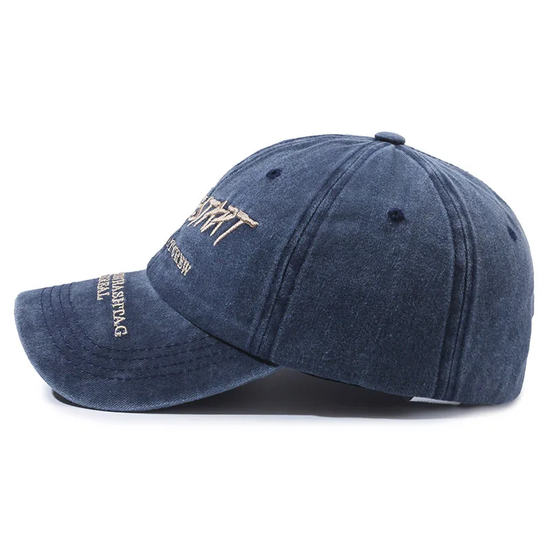 New Unisex Y2K Style Cap Letter Embroidery Vintage Baseball Cap Men Women Casual Outdoor Dad Hats