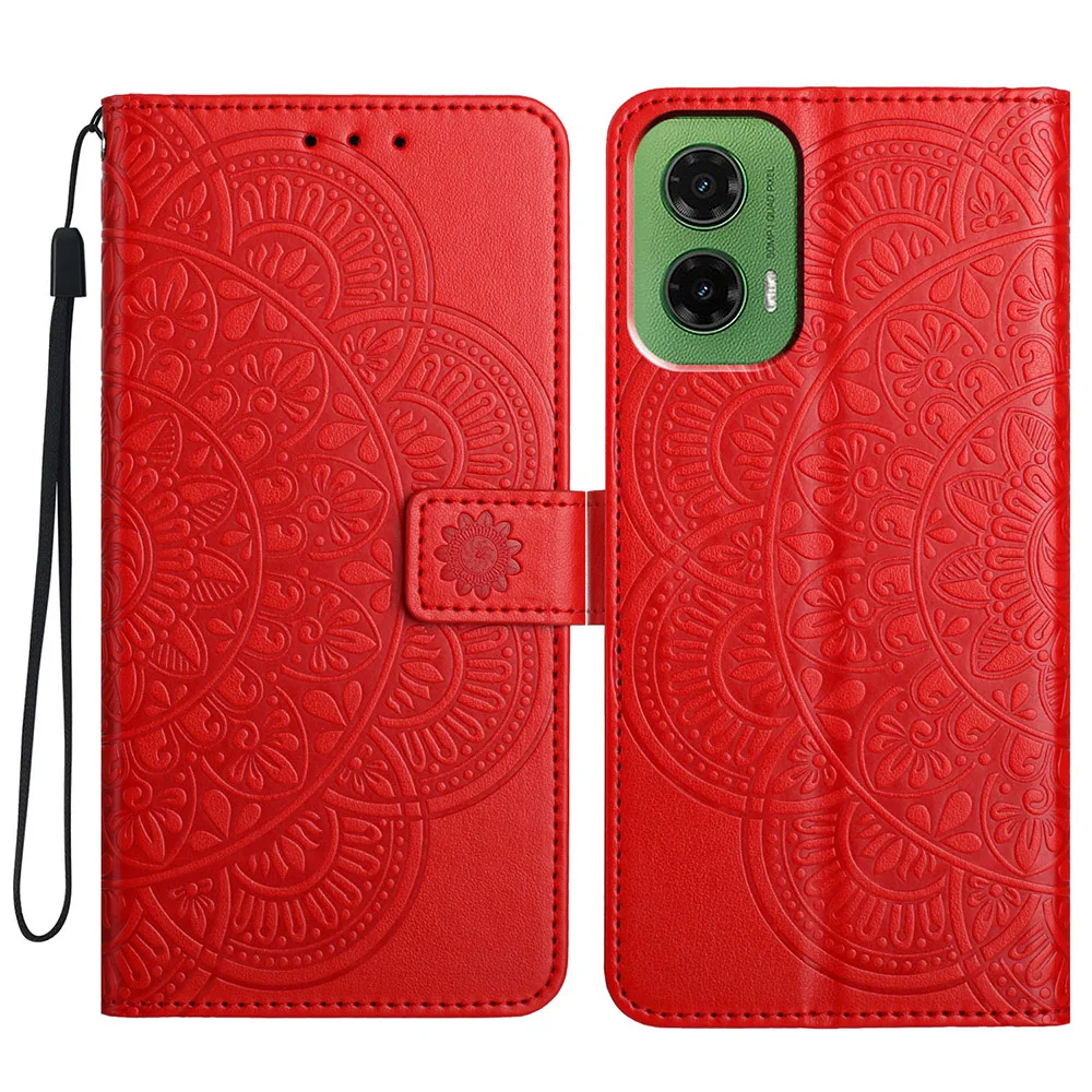 Butterfly Flower Leather Phone Wallet Case Cover Book