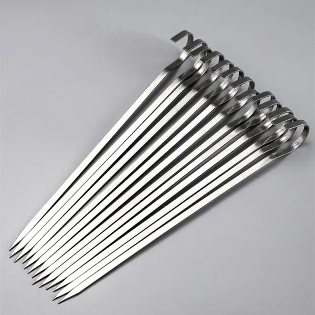 Különleges Jel A Lapos Barbecue Kolbász Pörköltet 9 Betűkészlettel Hook Acélpálcával Vastagság: 1 Mm Rozsdamentes Acél Szélesség: 5 - Image 6