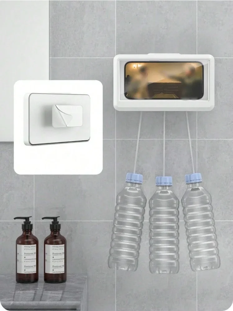 Phone Holder Waterproof Bathroom Wall Mount