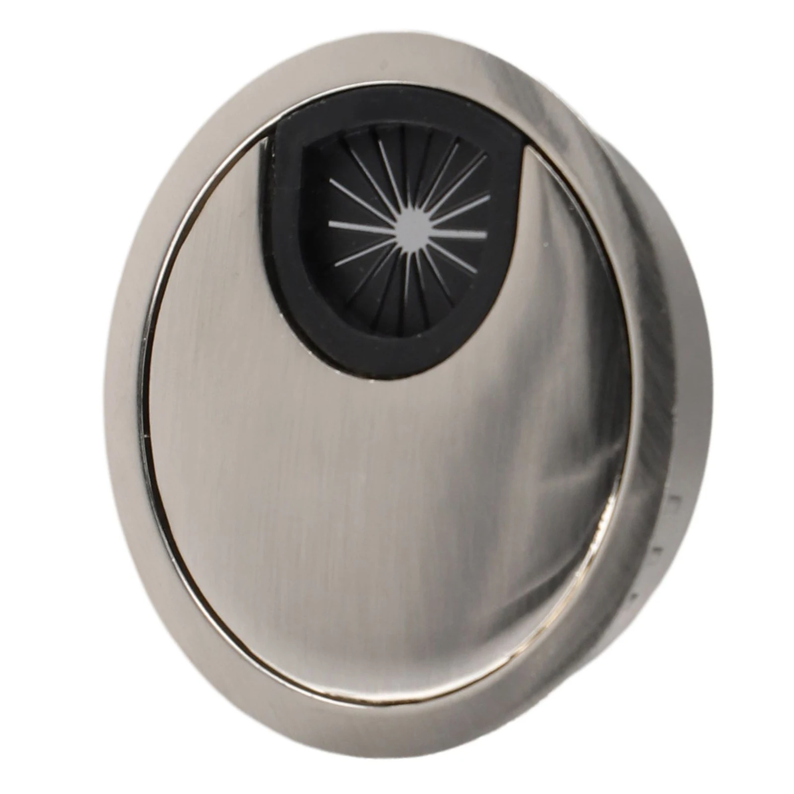 Description Picture 5 of item1/2Pcs Zinc Alloy Wire Hole Cover 50mm 60mm 80mm Desk Metal Grommet Table Cable Organizer Tidy Wire Hole Cover