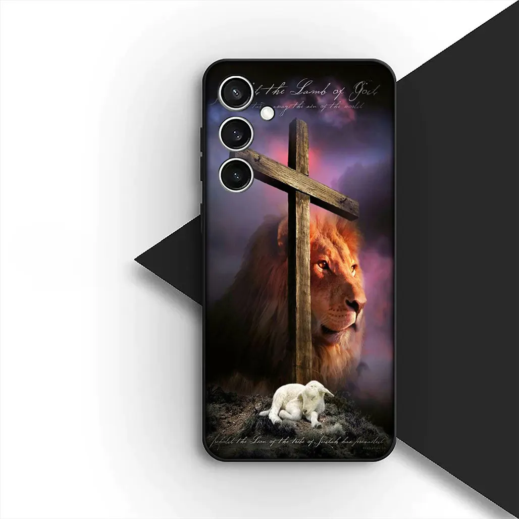 Divine Savior Christian Cross Phone Case Cover