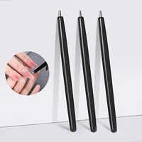 1pc New Black Pole Steel Ball Special Magnetic Pen Convenient High-precision DIY Nail Dotting Tool 1