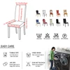 Airldianer Solid Color Chair Cover Spandex Stretch Slipcovers Chair Covers For Kitchen Dining Room Kitchen Wedding Banquet 03 5