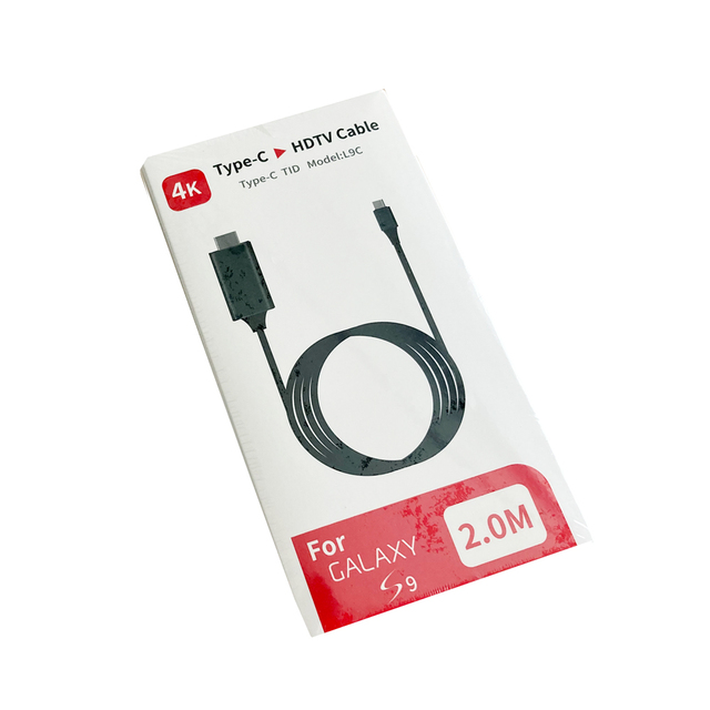 3.1 Type C to HDMI-compatible 4K Cable USB C To HDTV for MacBook Samsung Galaxy S9/S8/Note 9 Huawei
