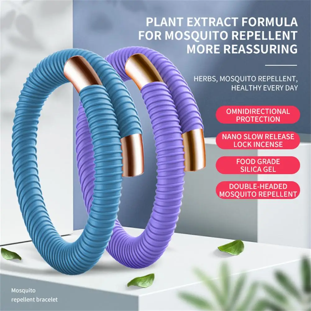 [Clearance Sale] Silicone Bracelet Double-headed High-efficiency Natural Safe Band For Outdoor Travel Hiking Camping