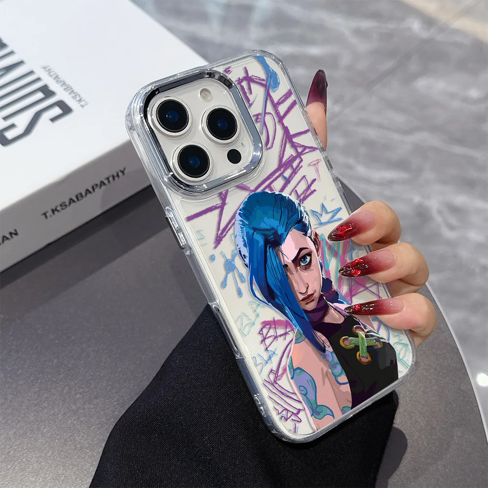 Hot Game Arcane Jinx Transparent Soft Phone Case - Redmi 13 4G (LYK - 294LY88337A1) Hot Game Arcane Jinx Transparent Soft Phone Case - Redmi 13 4G (LYK - 294LY88337A1)