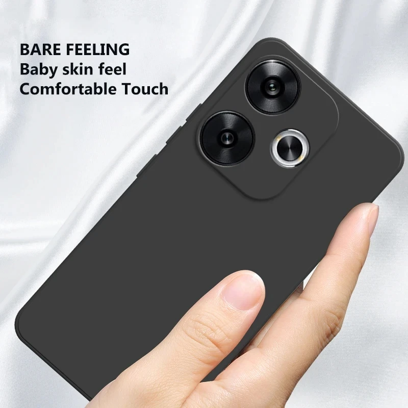 Premium Liquid Silicone Soft TPU Back Cover - Luxury Case