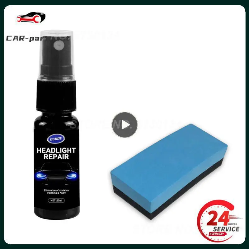 

1PCS Car Headlight Polishing Agent Scratch Remover Repair Fluid Headlight Renewal Polish And Maintenance Liquid Kit Auto